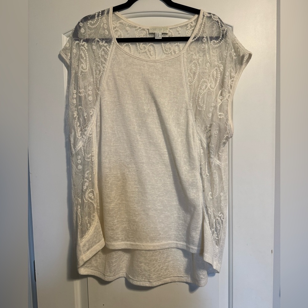 Forever 21+ lace top